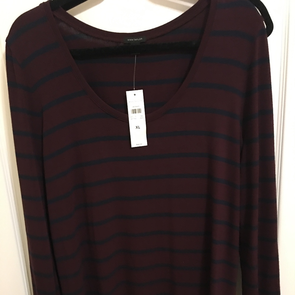 Long Sleeve Striped Top